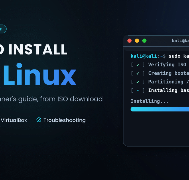 How to Install Kali Linux: Easy Step-by-Step Guide (2026)